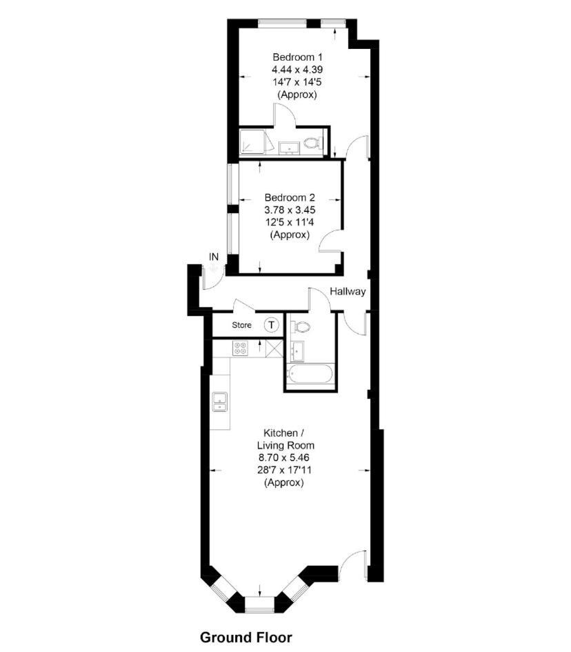 Stunning 2 Bed Apartment Sea Views And Parking Worthing Luaran gambar